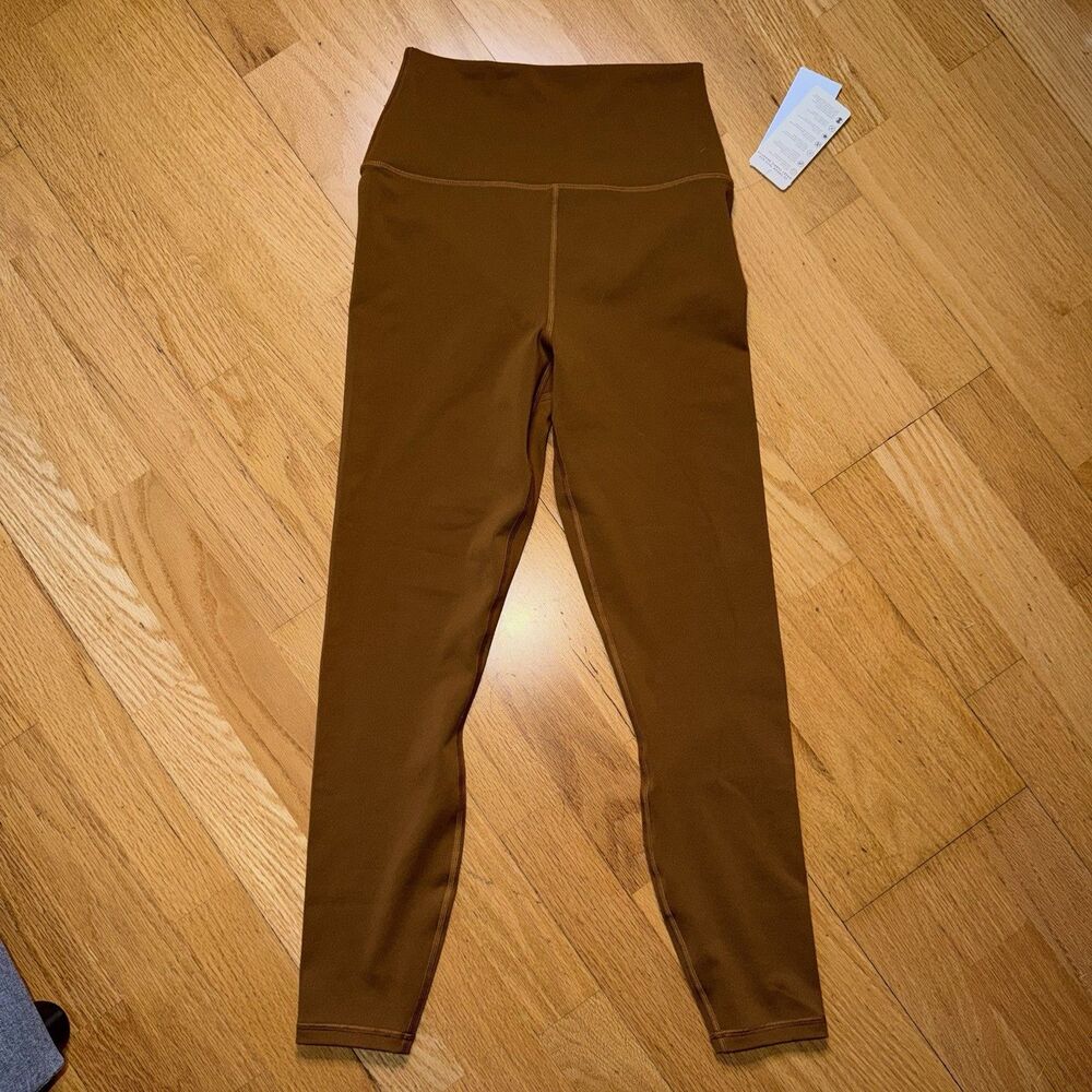 NWT Spiritual Gangster Ada High Waist 7/8 Legging S Brown Solid Active Workout